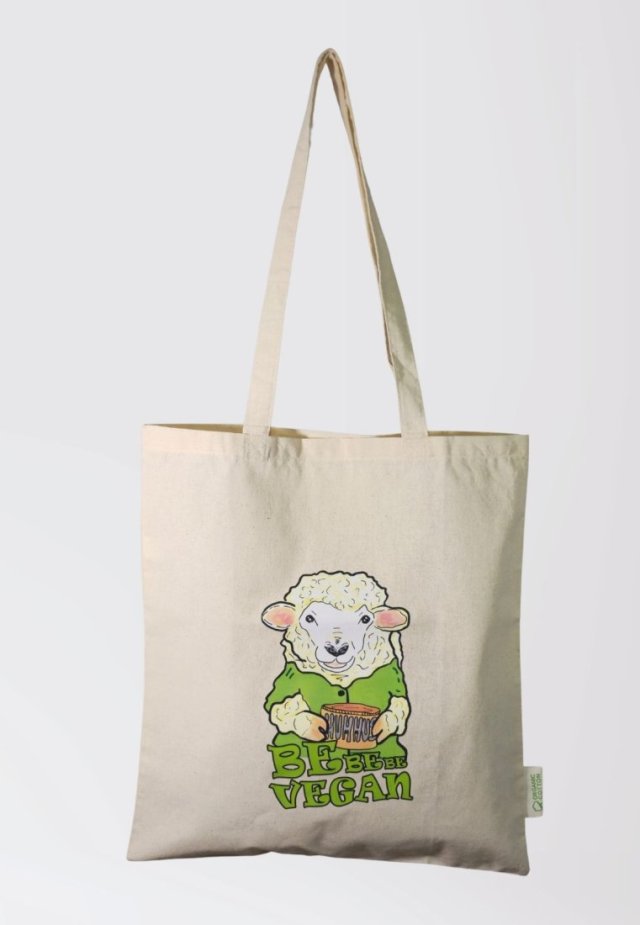 Torba Shopperka - OWCA HUMMUS - Vegan