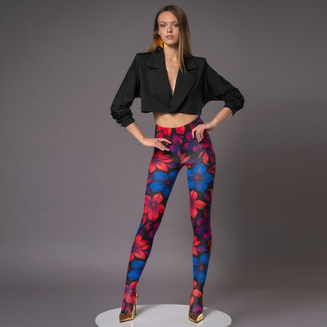 Legginstopy - Flower Power