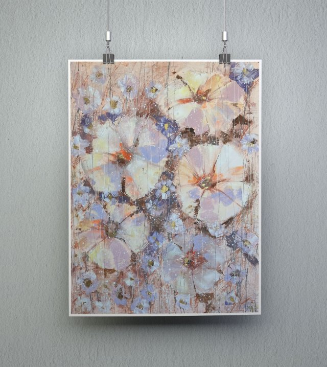Flower kiss – Plakat