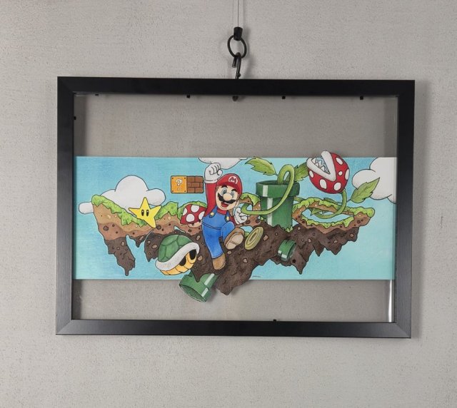 Obraz / Grafika SUPER MARIO A3