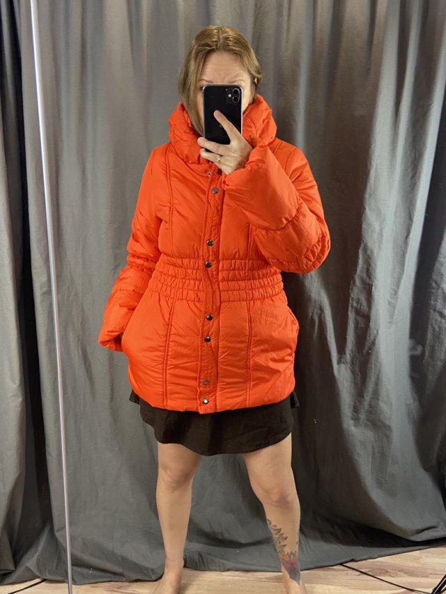 orange in the air