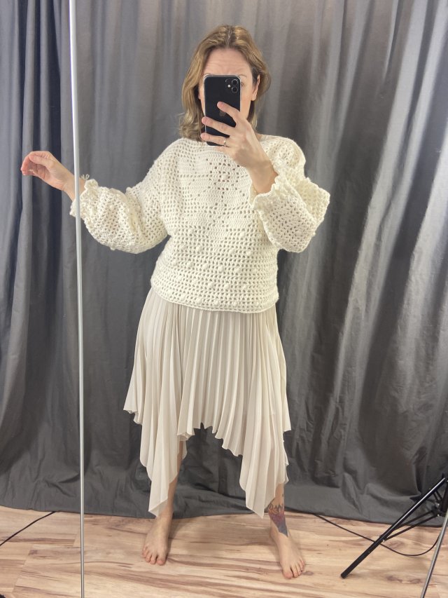sweterek hand made