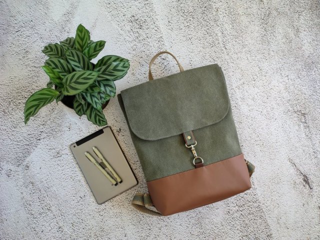 damski plecak CANVAS