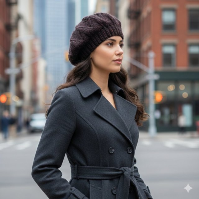 Beret w liście
