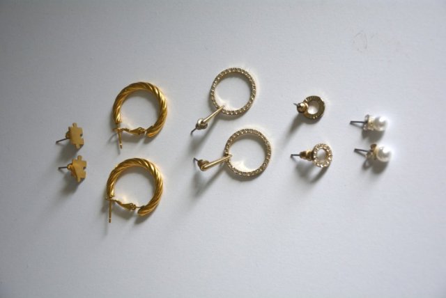 5 x kolczyki