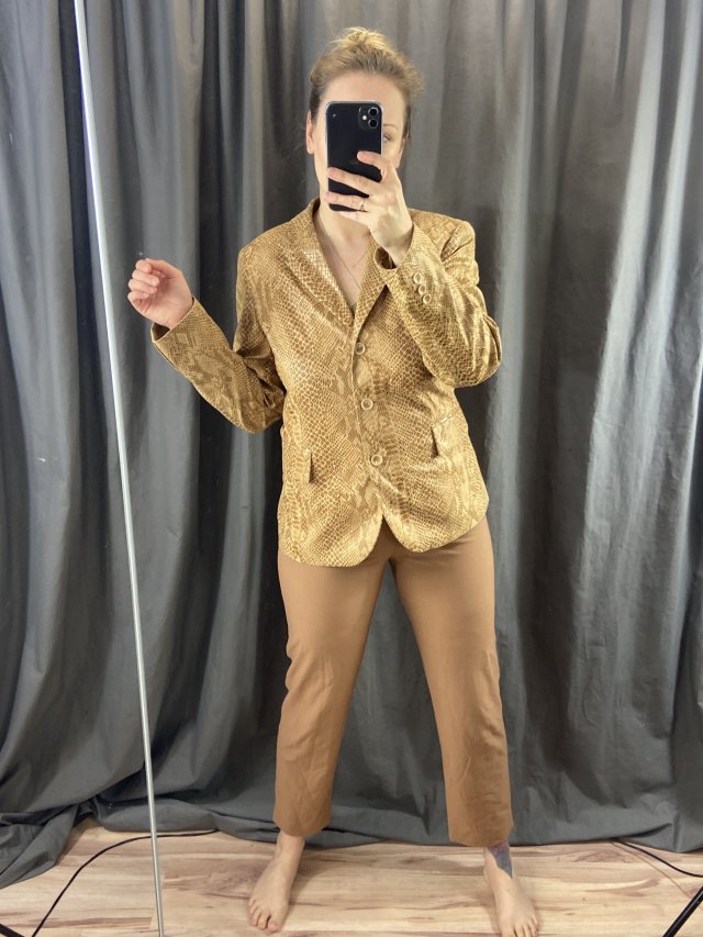 eleganckie kamelowe