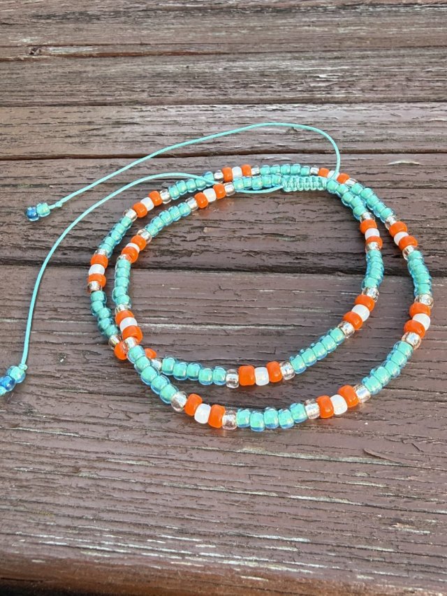 SUMMER VIBE * BOHO * koraliki * ETNO * letni naszyjnik * folk * AFRICA * turkus