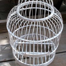 White cage