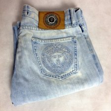 VERSACE JASNE JEANSY