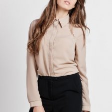 Classic crepe shirt, k101