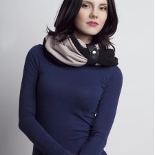 Efektowny komin SZ 002 beż