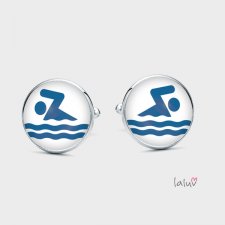 Spinki do mankietów SWIMMER