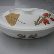 Royal Worcester porcelain naczynie do zapiekania size 3