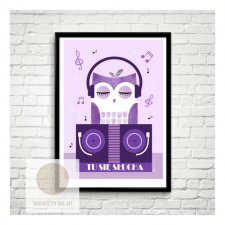 Plakat "Tu się słucha" A3