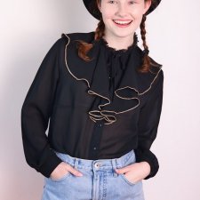 Vintage ruffle shirt