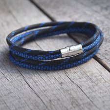 męska bransoletka :: hello sailor :: BLACK&BLUE