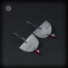 Circles Umbriel - kolczyki ze srebra