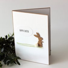 Happy Easter - prosta kartka wielkanocna