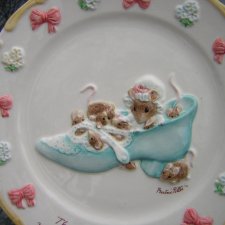 Beatrix Potter classics A 5866 Frederick Warne & Co  2005  kolekcjonerski talerz porcelanowy