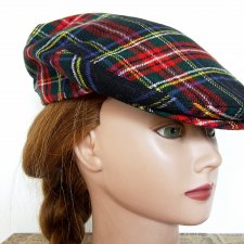kaszkiet obw 58 cm The scotch house flat cap 100 % wool