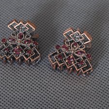 spinki do włosów metalowe 2 sztuki komplet