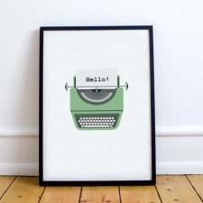 A4 Plakat PISARZ 01