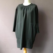 CZARNA PUDEŁKOWA OVERSIZE * DUŻE KIESZENIE * SUKIENKA