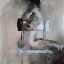 woman 100x70cm