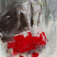 woman 100x70cm