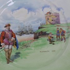 Big & Old Doulton 27 cm średnicy historic england D5940