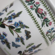 RARYTAS - VARIATIONS - Portmeirion 1991  porcelanowy pojemnik osłonka ze zdobieniami Susan Williams-Ellis