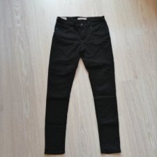Levi's Czarne 711 Skinny