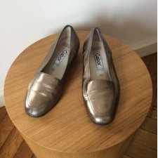 Srebrne Mokasyny GABOR 38