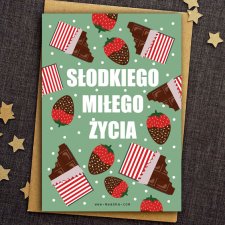 Kartka, pocztówka z autorską grafiką