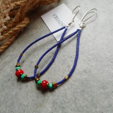 kobaltowe boho