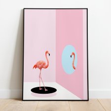 Flaming plakat A4