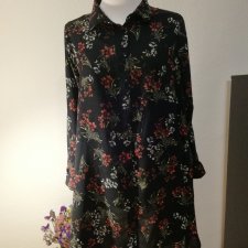 Bluzka koszulowa długa / tunika