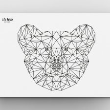 Niedźwiedź Outline A4