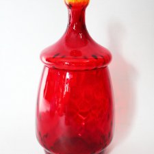 Szkło Vintage Rubin.