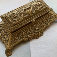 Vintage Empire inkwell ❤ Kałamarz, ciężki i masywny