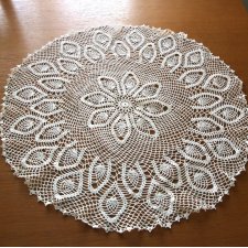 Serweta na szydełku średnica 55 cm