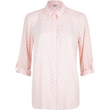 RIVER ISLAND - KOSZULA W GROSZKI - 36