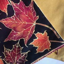 the magic of autumn - autorska limitowana seria - poszewka poduszka  43 x 43 cotton panama