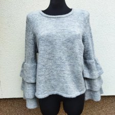 DONNA  - SWETER WEŁNA MOHER REZERWACJA