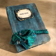 Prezent  pod choinkę ręcznie robiony notes pamiętnik album