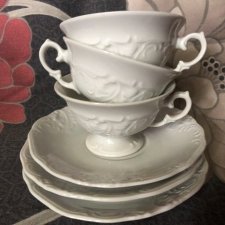 Polska porcelana Walbrzych made in poland  romantyczna klasyka