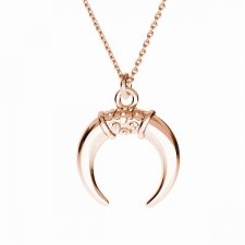 KSIĘŻYC /LUNULA/  RÓG - różowe złoto 18K