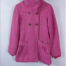 Animal płaszczyk z wełną pink 8 / 34