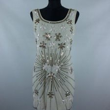 Maya zdobiona sukienka mini cekiny 10 / 36 petite