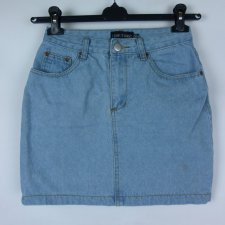 I Saw It First spódnicamini jeans dżins małe S - 8 / 36